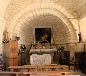 Interieur chapelle Barquets
