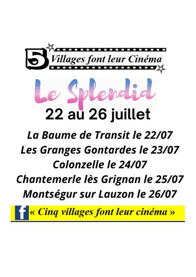 5 villages cinéma splendid